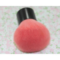 Single Aluminum Tube Pink Nylon Hair Brush Blush Brush Powder Brush